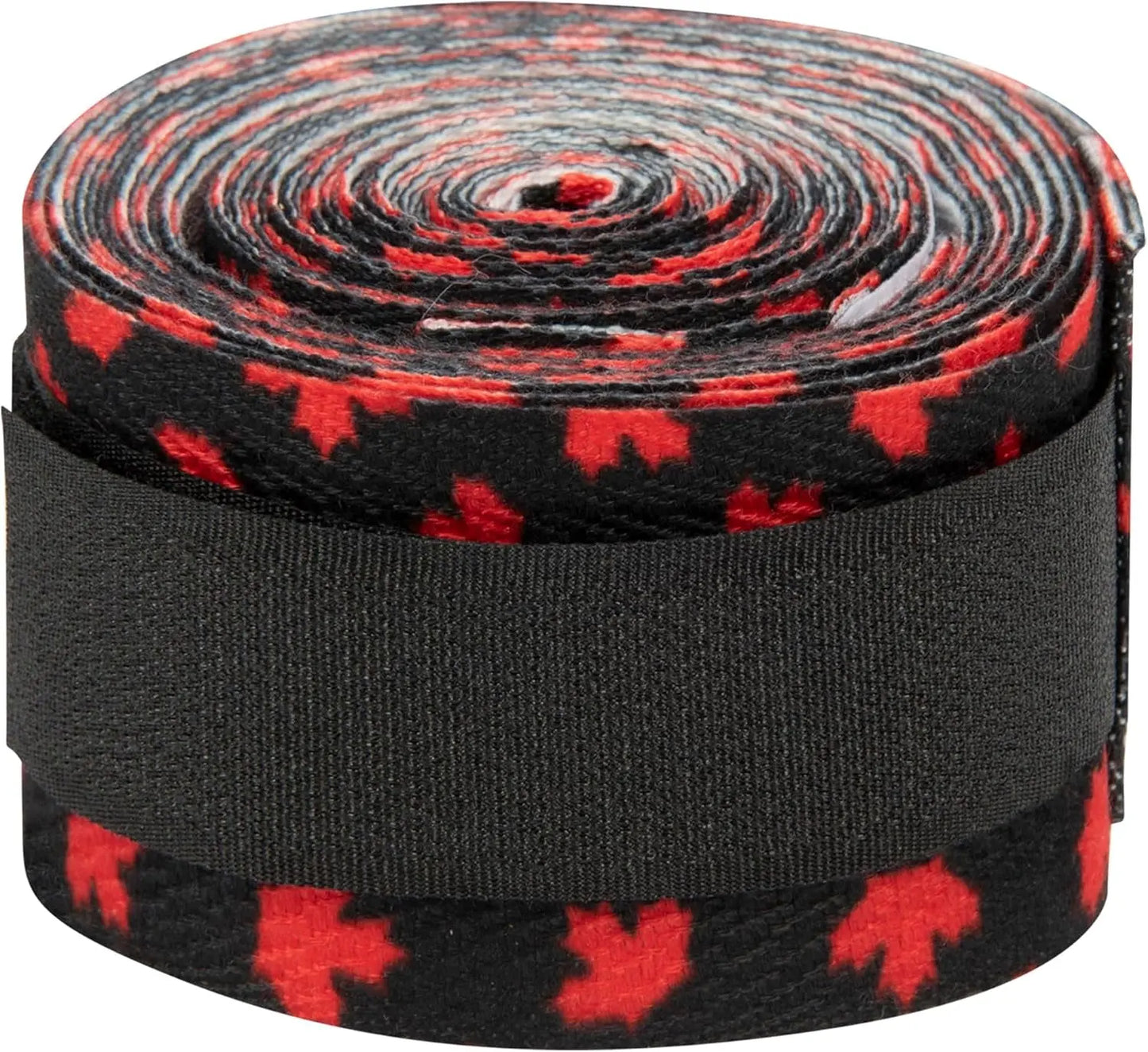 Canadiana Printed Black/Red Handwraps - Set of 2