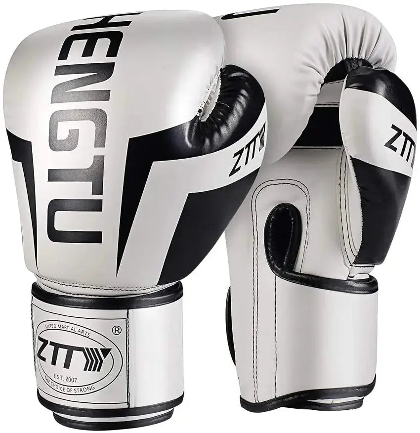 Kick Boxing Gloves for Men Women PU Karate Muay Thai Guantes De Boxeo Free Fight MMA Sanda Training Adults Kids Equipment