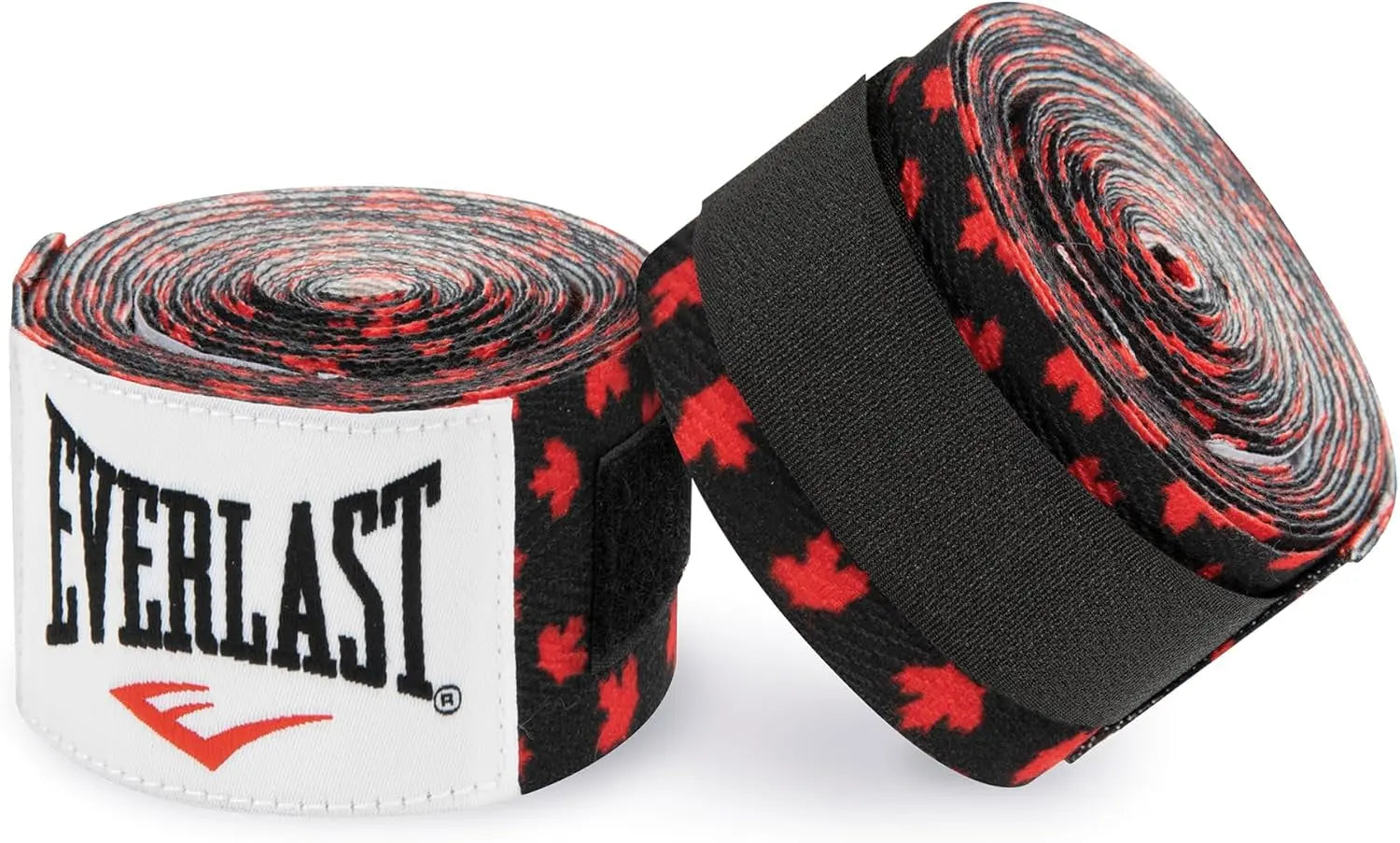 Canadiana Printed Black/Red Handwraps - Set of 2