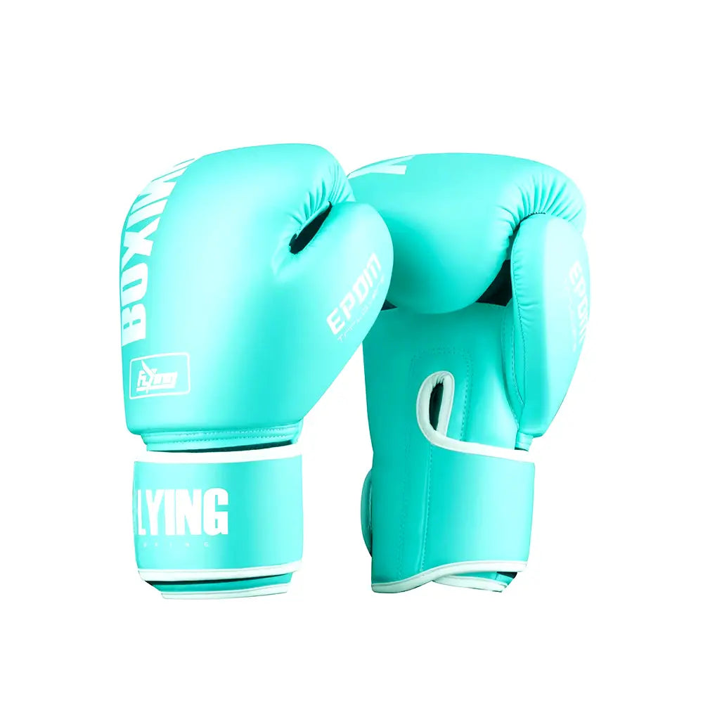 FIVING 10 12 14Oz Boxing Gloves PU Leather Muay Thai Guantes De Boxeo Free Fight MMA Sandbag Training Glove for Men Women Kids