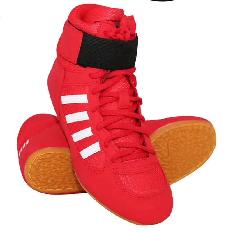 Boxing Wrestling Shoes Rubber Outsole Breathable Combat Sneakers plus Size 46 Professional Training Fighting Professional Boots