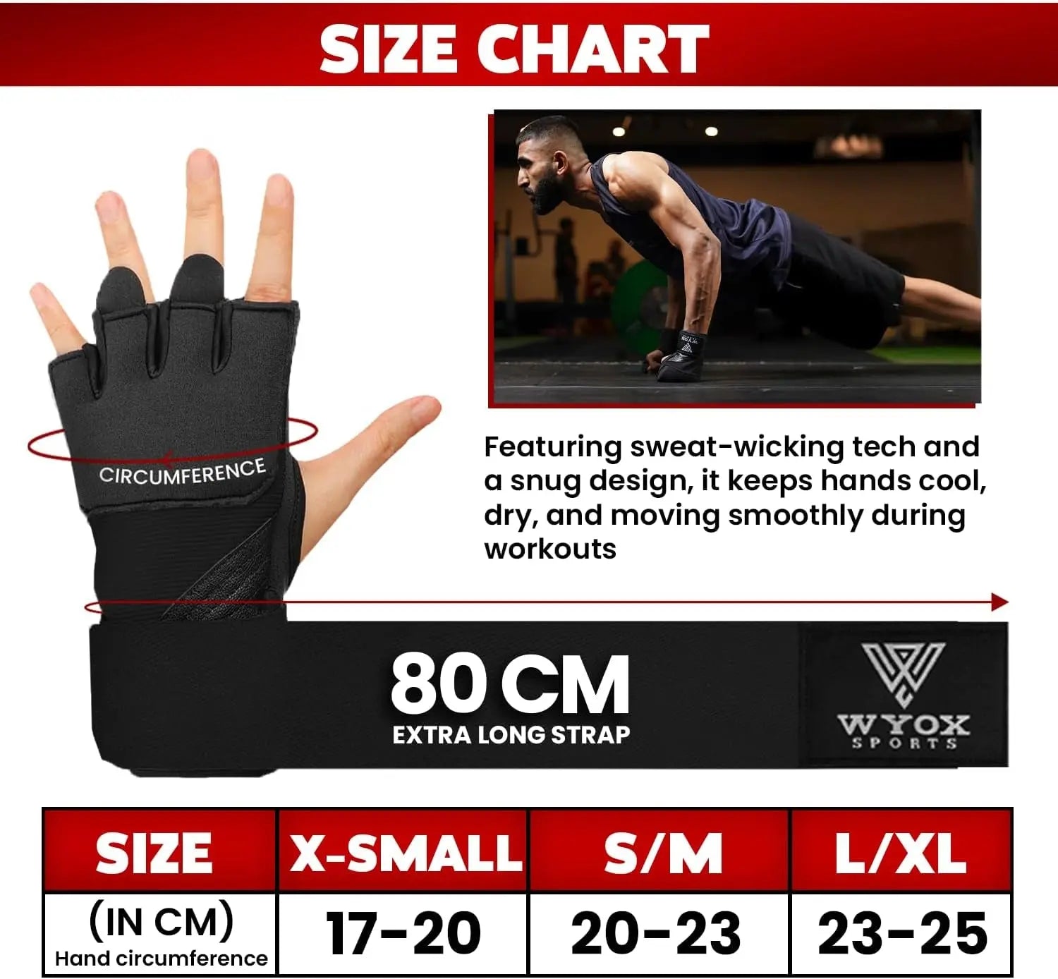 Gel Boxing Hand Wraps Inner Gloves for Men & Women, 80Cm Quick Wrist Wraps Guard, Padded Knuckle Protection for Muay Thai MMA Kickboxing Punching Bag Gloves, Hand Wraps for Boxing & Martial Arts