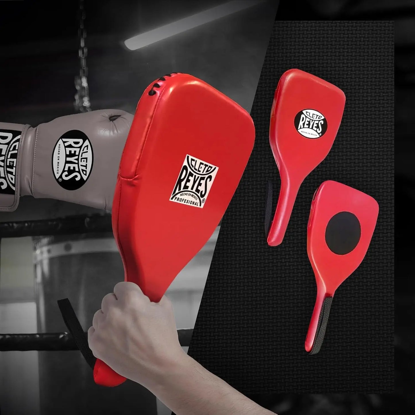 Boxing Target Punch Paddles, Sparring Striking Training Pads, MMA, Kickboxing, Muay Thai, Martial Arts, Synthetic Leather