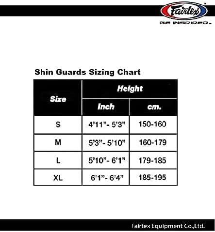 Fairtex SP7 Muay Thai Shin Guards for Men, Women, Kids | Shin Guards Made with Syntek Leather & are Premium, Lightweight & Durable | Detachable shin & Foot Protector The Champ Gear