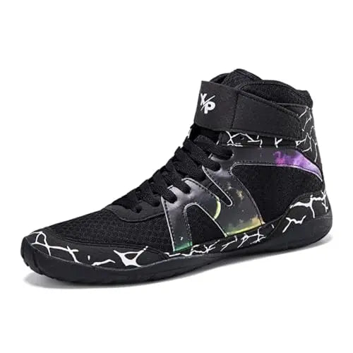 TipTishow Men’s Boxing Shoes – High-Top Fitness Sneakers - The Champ Gear