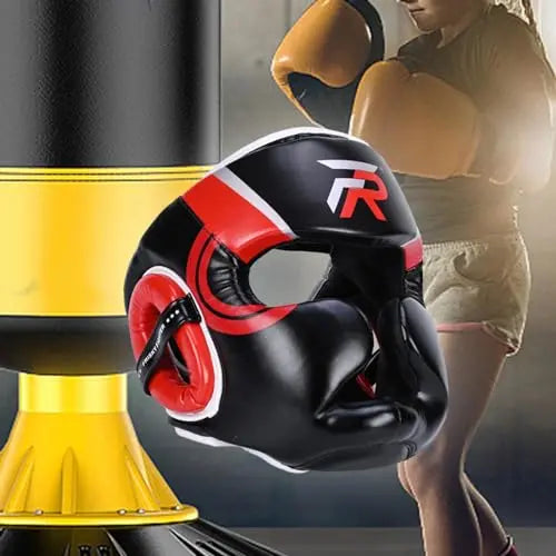 Colaxi Boxing Headgear Face Cover Full Coverage Breathable Protective Gear Full Face Protection Guard - The Champ Gear