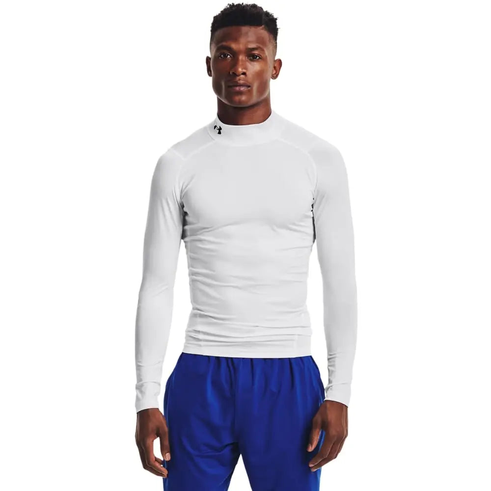 Under Armour Mens HeatGear Armour Mock Long Sleeve T-Shirt The Champ Gear