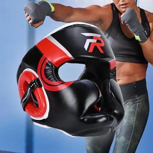 Colaxi Boxing Headgear Face Cover Full Coverage Breathable Protective Gear Full Face Protection Guard - The Champ Gear