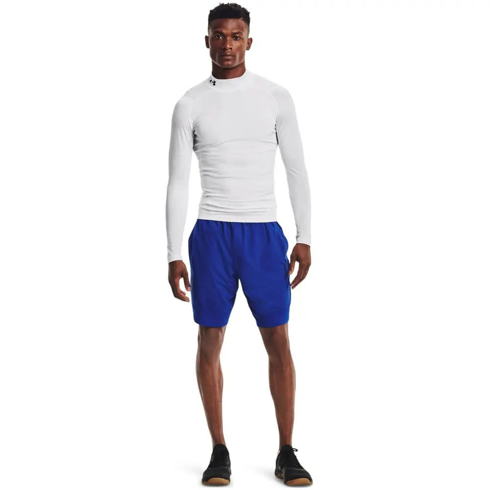 Under Armour Mens HeatGear Armour Mock Long Sleeve T-Shirt The Champ Gear