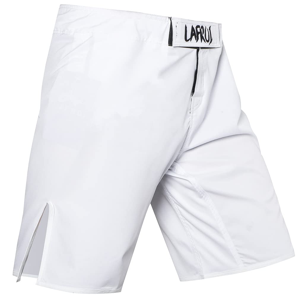 LAFROI Mens MMA Cross Training Boxing Shorts Trunks Fight Wear with Drawstring and Pocket-QJK01 The Champ Gear