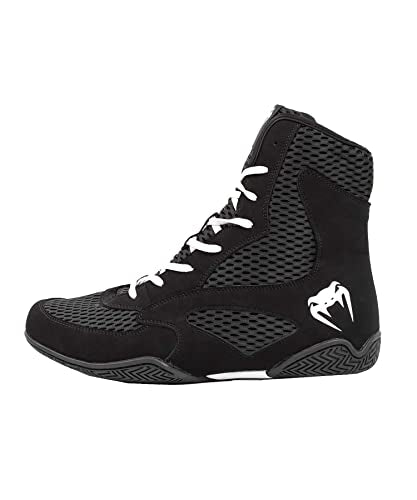 Venum Shoes Contender Boxing Shoes Contender Boxing Shoes – Black/White The Champ Gear