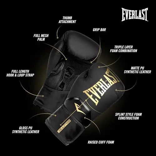 Everlast Elite | Boxing Gloves | Training Gloves for Men and Women - The Champ Gear