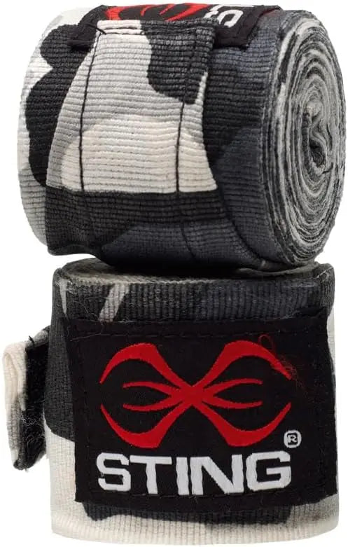 STING Elasticized Boxing Hand Wraps, Boxing Equipment for Professional Competition and Training The Champ Gear