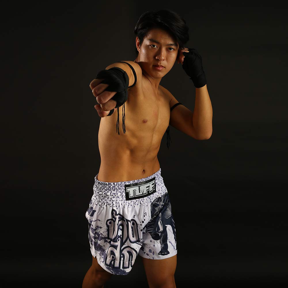 Tuff Sport Muay Thai Shorts Boxing Shorts Trunks Kick Martial Arts Training Gym Clothing The Champ Gear