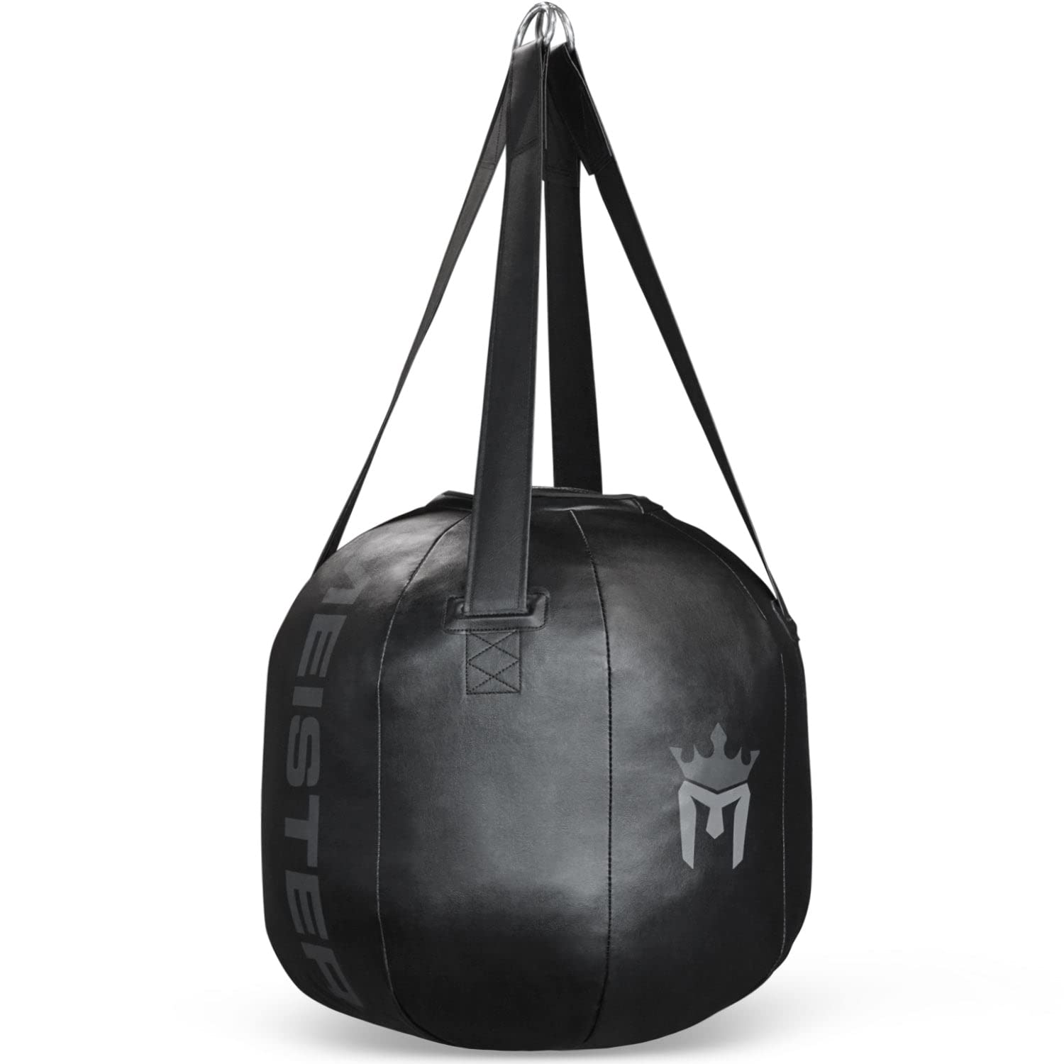 Meister 60lb Filled Wrecking Ball Heavy Bag for Boxing & MMA The Champ Gear