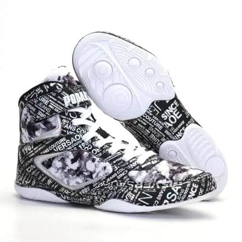 TipTishow Men's Boxing Shoes High top - The Champ Gear