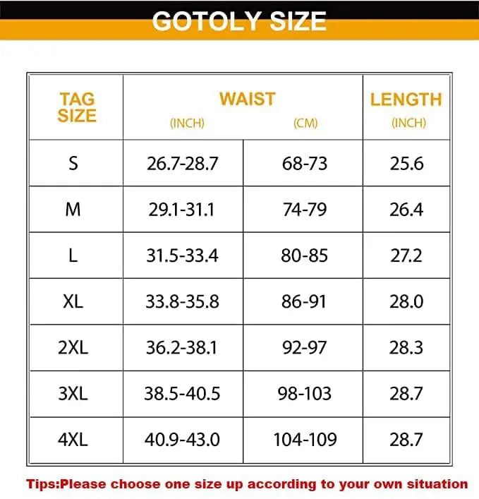 Gotoly Men Compression Shirt Slimming Shapewear Undershirt Body Shaper Vest Abs Workout Hide Chest Tank Top The Champ Gear