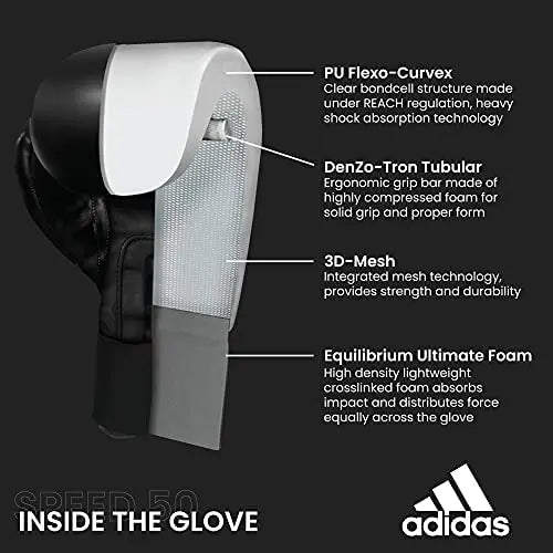 adidas Adi-Speed 501 Pro Boxing - The Champ Gear