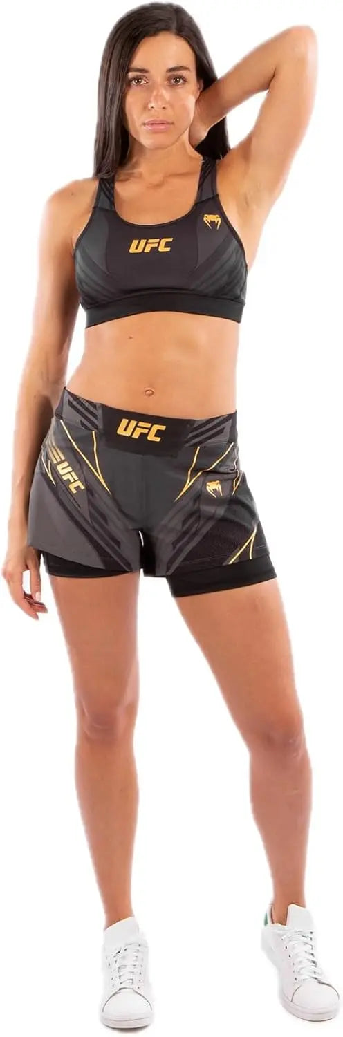 Venum womens Ufc Authentic Fight Night Women's Shorts - Short Fit The Champ Gear