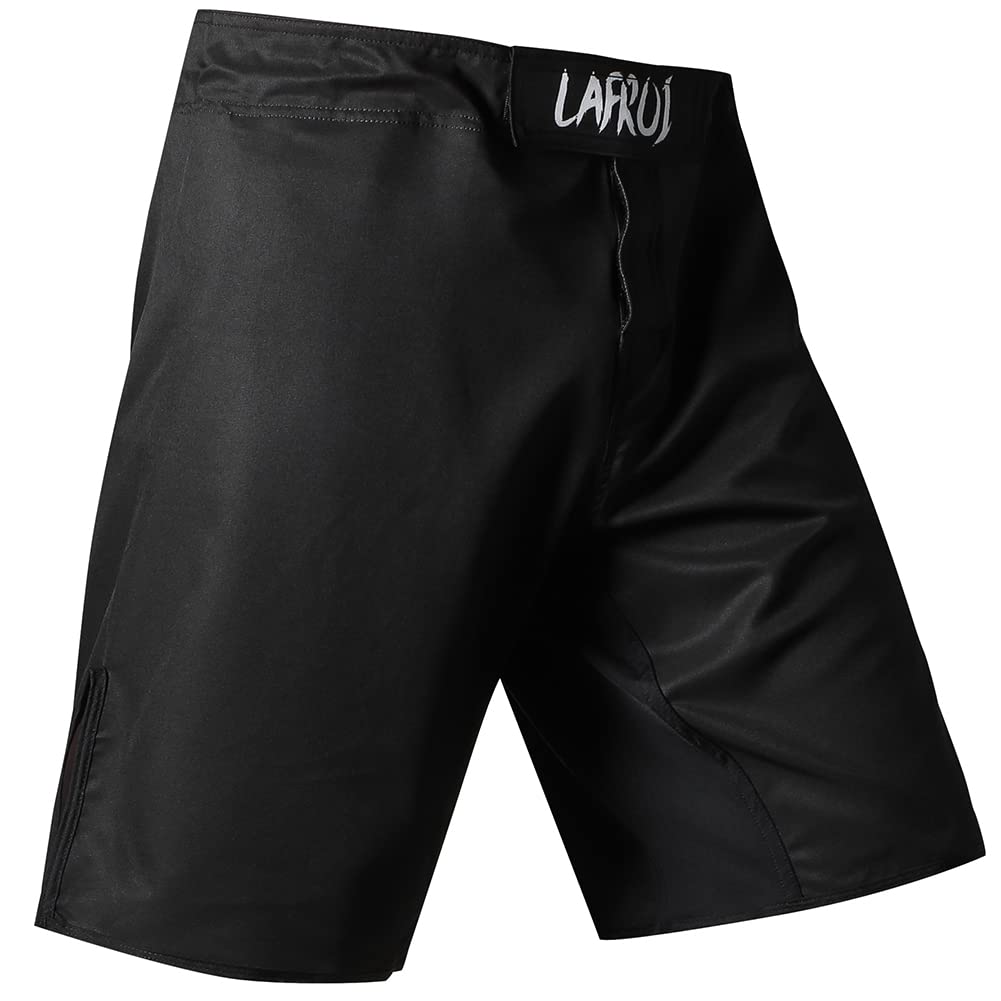 LAFROI Mens MMA Cross Training Boxing Shorts Trunks Fight Wear with Drawstring and Pocket-QJK01 The Champ Gear