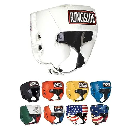 Ringside Competition Boxing Sparring Head Protection Headgear with Cheeks - The Champ Gear