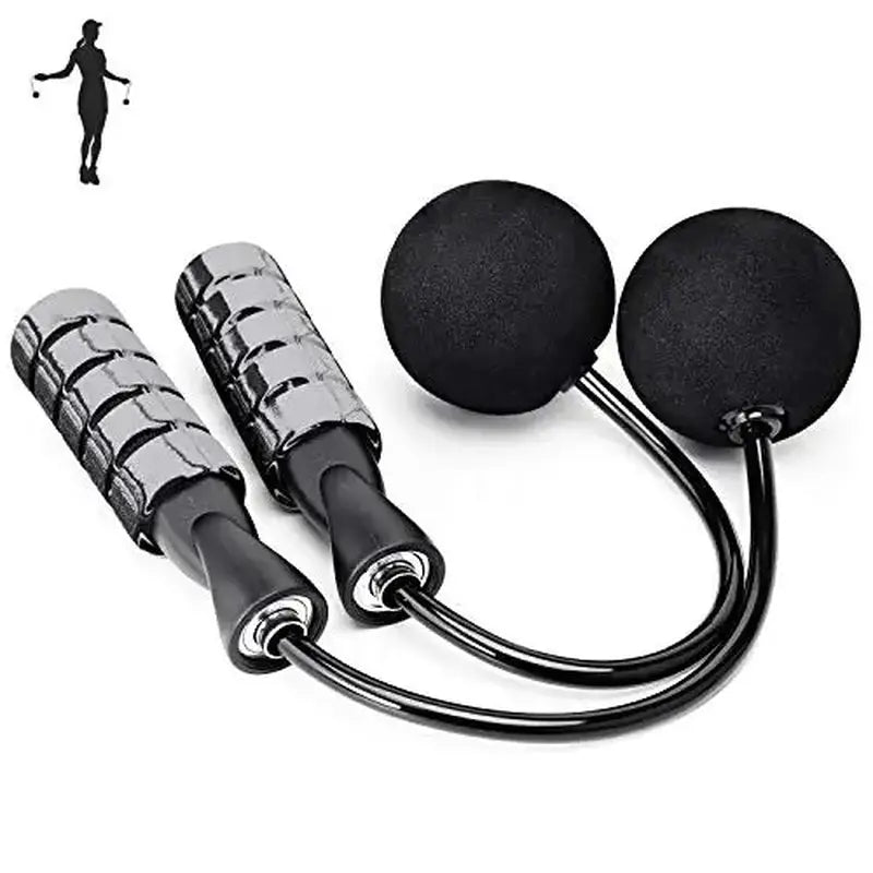 Jump Rope Crossfit Boxing Heavy Skipping Rope Foam Grip Handles for Fitness Workouts Endurance Strength Training