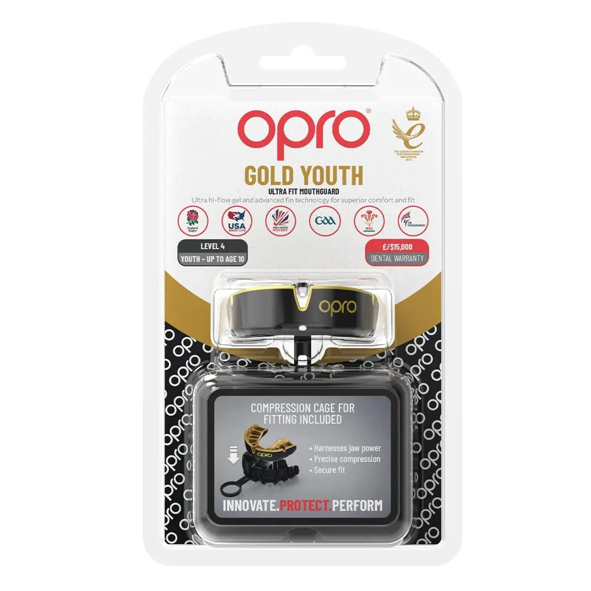 OPRO Gold Level | Boxing Mouth Guard - The Champ Gear