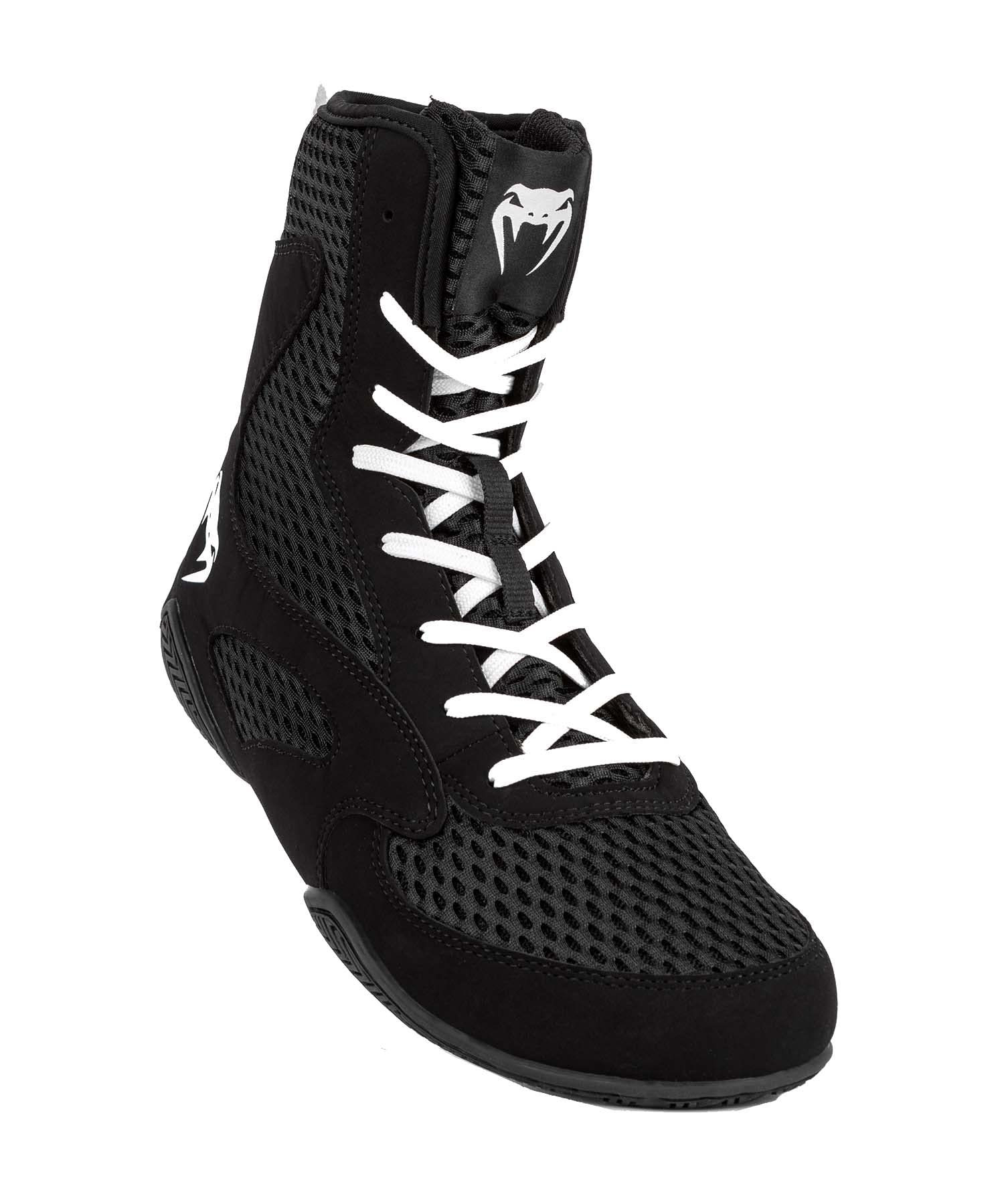 Venum Shoes Contender Boxing Shoes Contender Boxing Shoes – Black/White The Champ Gear