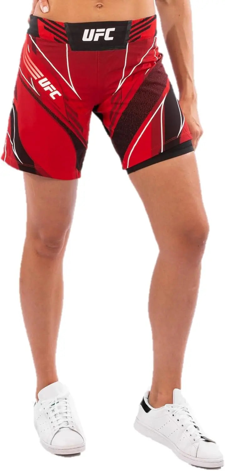 Venum Womens UFC Authentic Fight Night Women's Shorts - Long Fit The Champ Gear