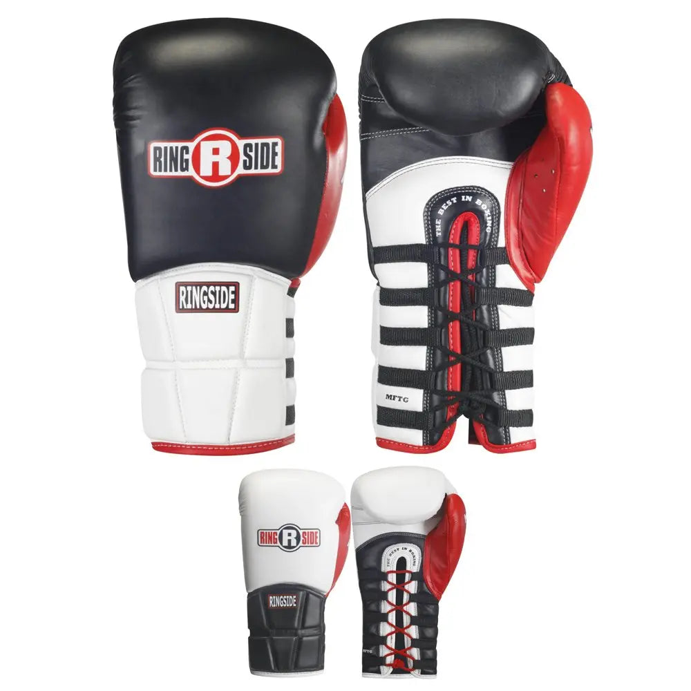 Ringside Lace IMF Tech Boxing Training Sparring Gloves The Champ Gear