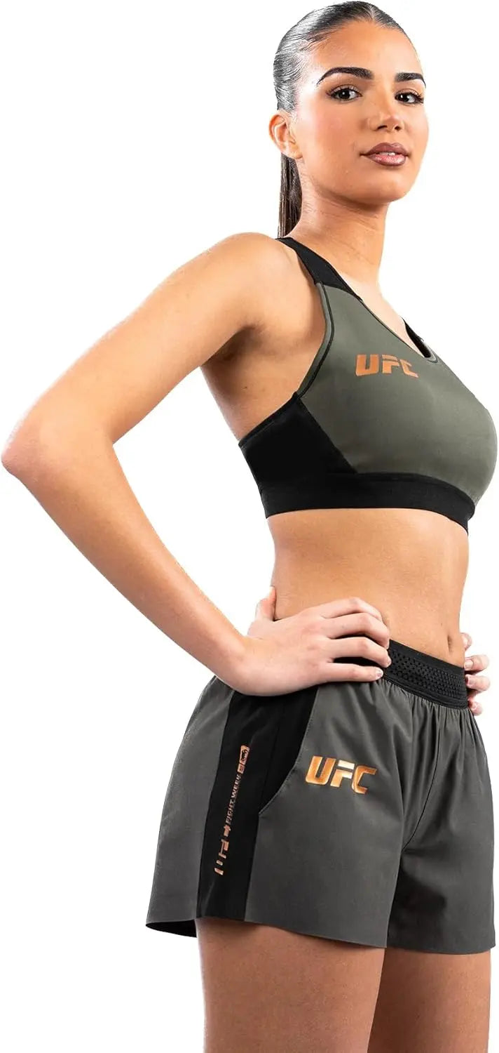 Venum Womens UFC Adrenaline Women’s Fight Week Performance ShortShorts The Champ Gear