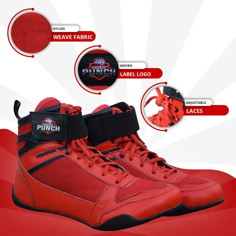 Professional Boxing Shoes - The Champ Gear