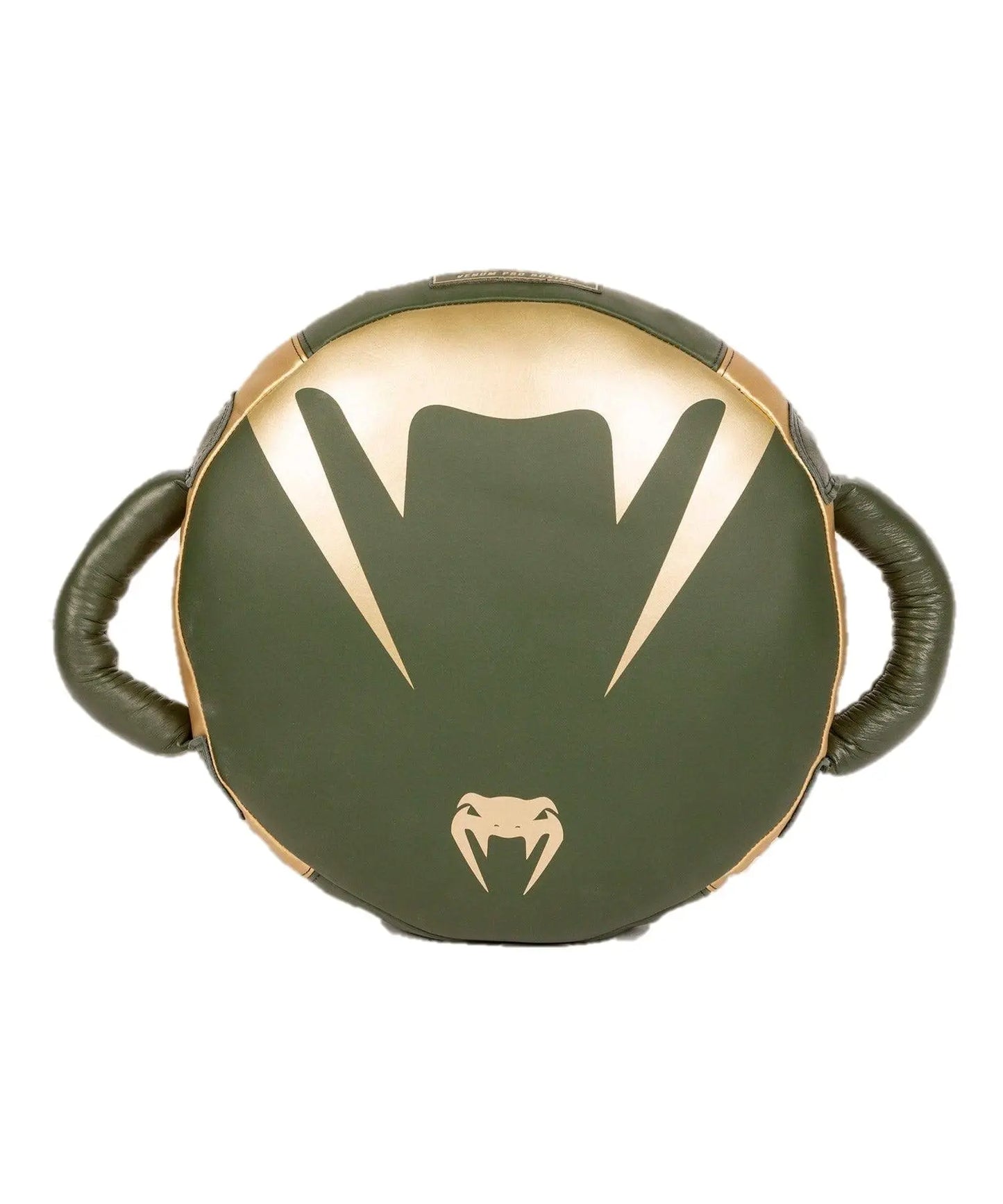 Venum Pro Boxing Round Punch Shield - Khaki/Gold The Champ Gear