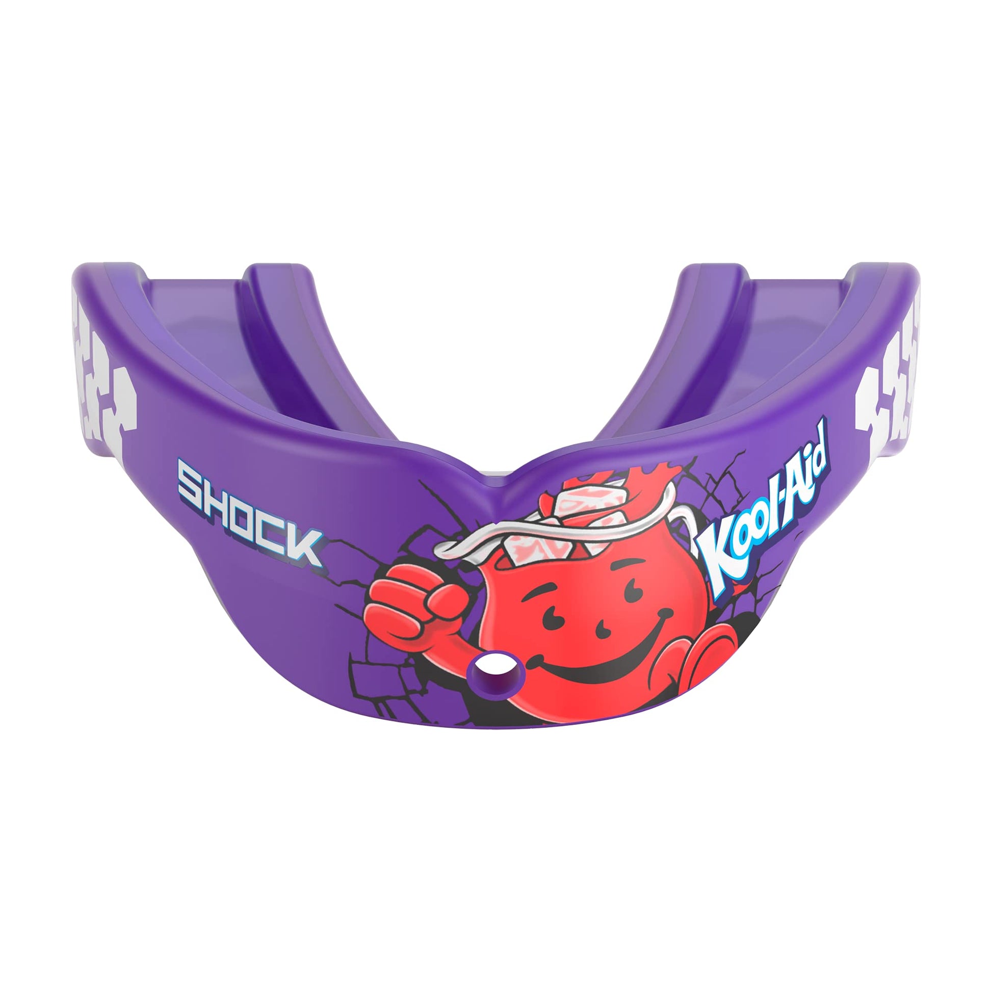 Shock Doctor Gel Max Power Mouth Guard, Flavored Sports Mouthguard for Football, Lacrosse, Hockey, Basketball, Flavored Mouth Guard, Youth & Adult, Youth, Kool-Aid Grape OSFA The Champ Gear