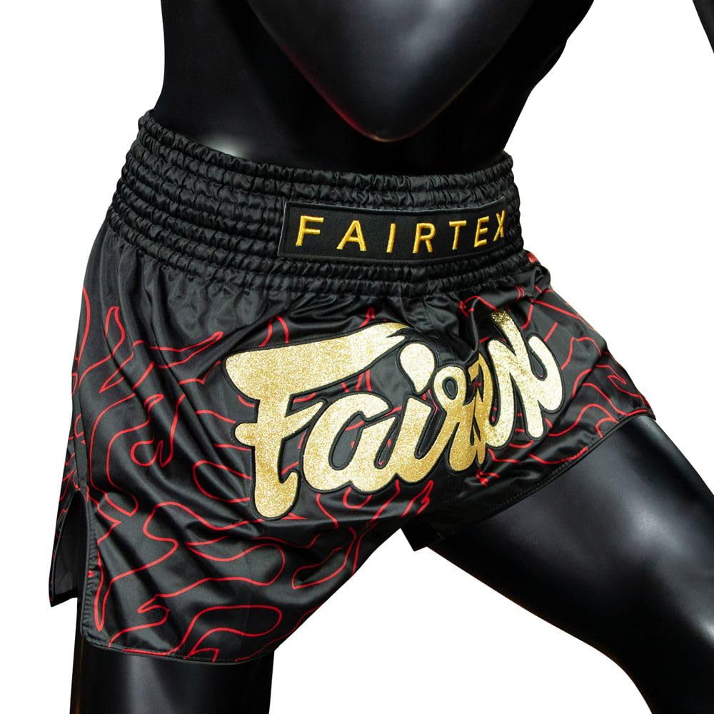 Fairtex Slim Cut Muay Thai Boxing Shorts The Champ Gear