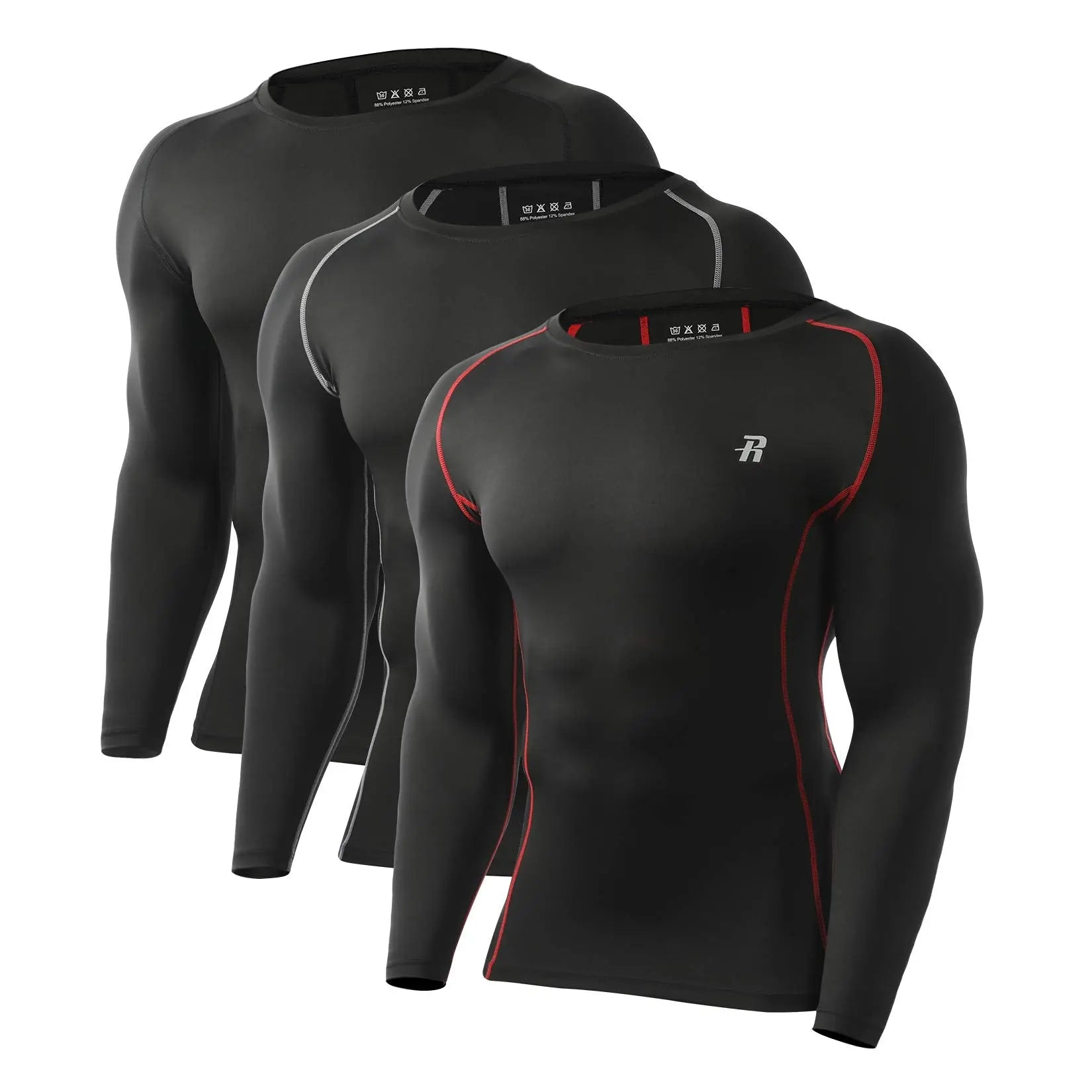 Runhit Long Sleeve Compression Shirts The Champ Gear