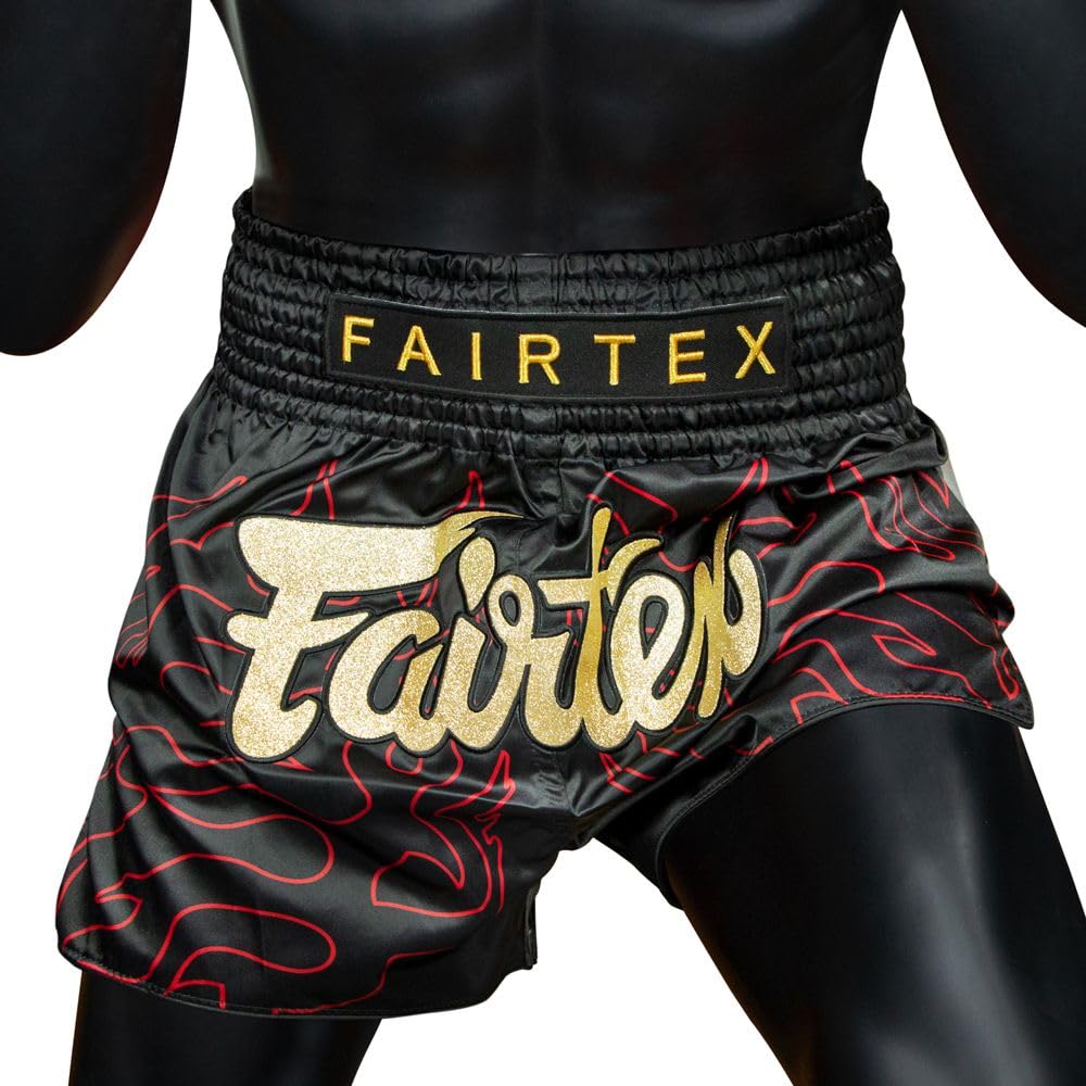 Fairtex Slim Cut Muay Thai Boxing Shorts The Champ Gear