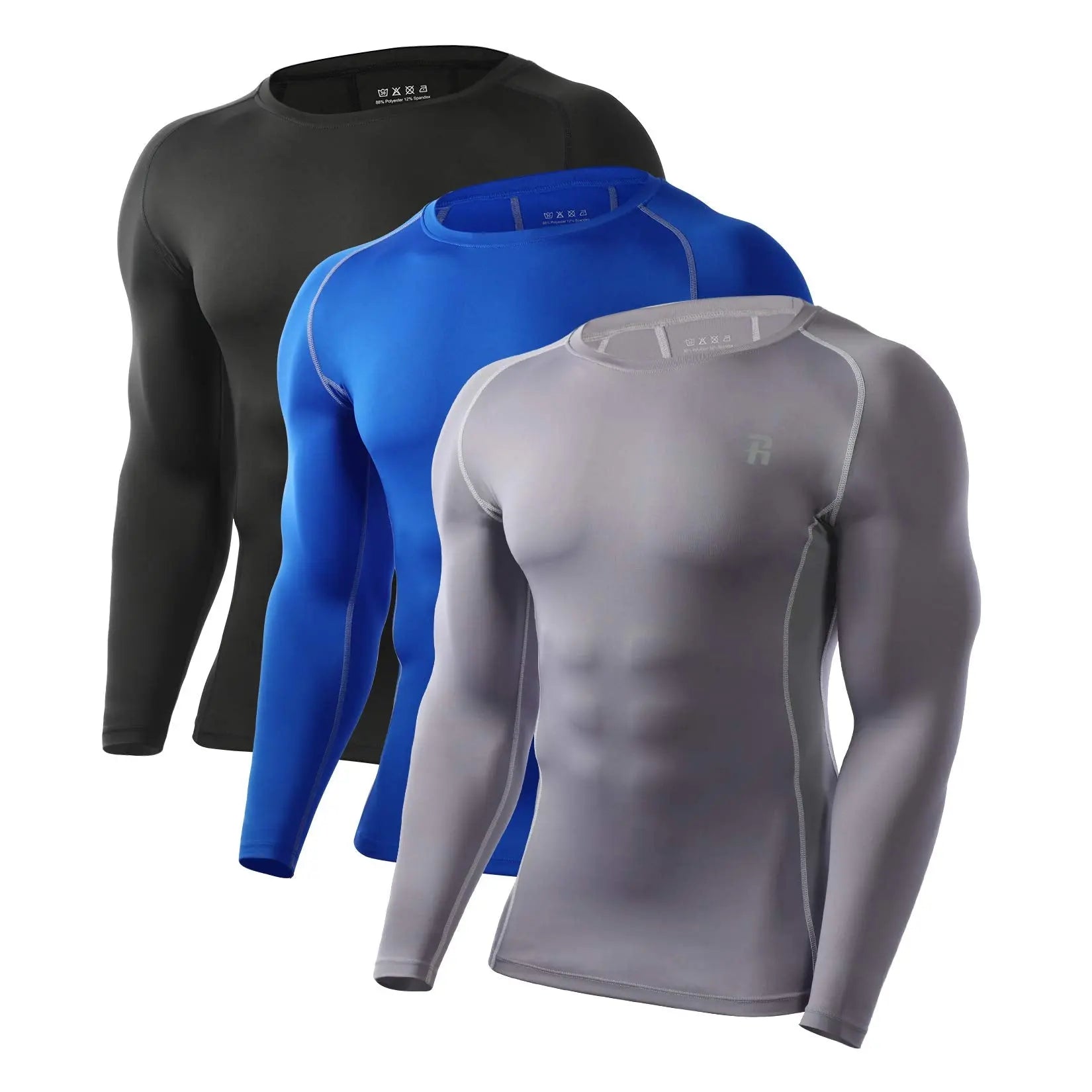 Runhit Long Sleeve Compression Shirts The Champ Gear