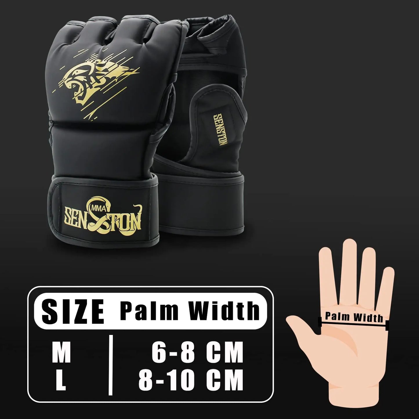 Senston Pro MMA Gloves - The Champ Gear