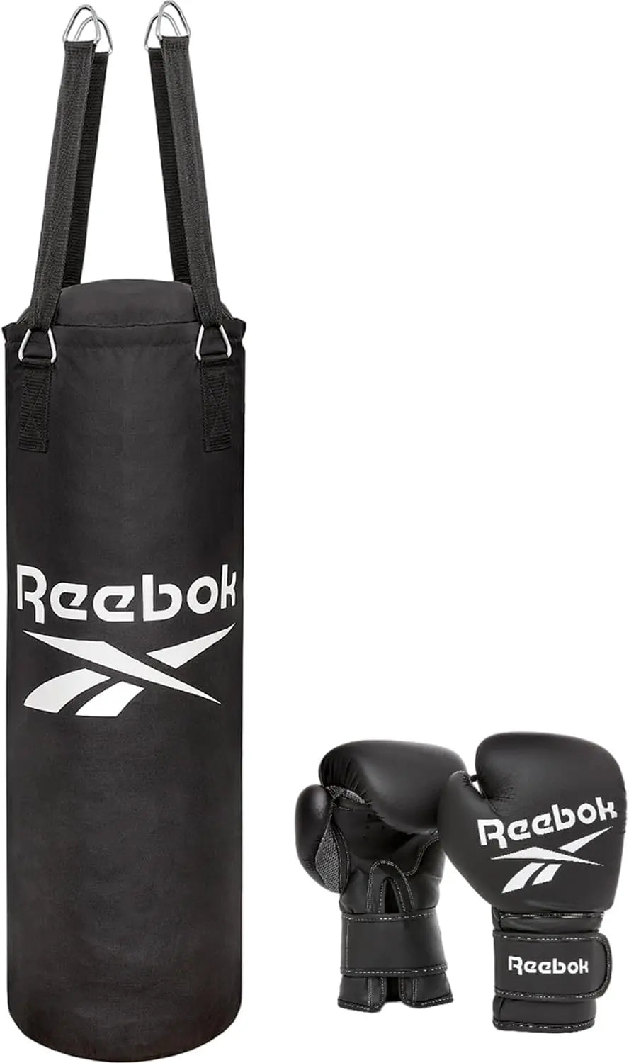 Reebok 3ft Punching Bag & Boxing Gloves Set - The Champ Gear