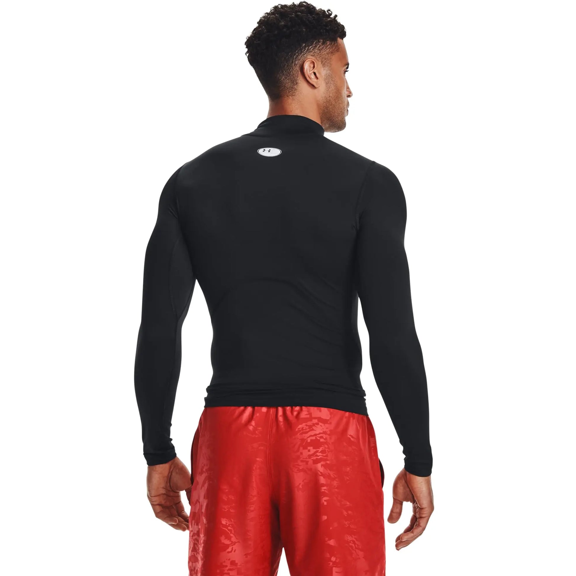 Under Armour Mens HeatGear Armour Mock Long Sleeve T-Shirt The Champ Gear