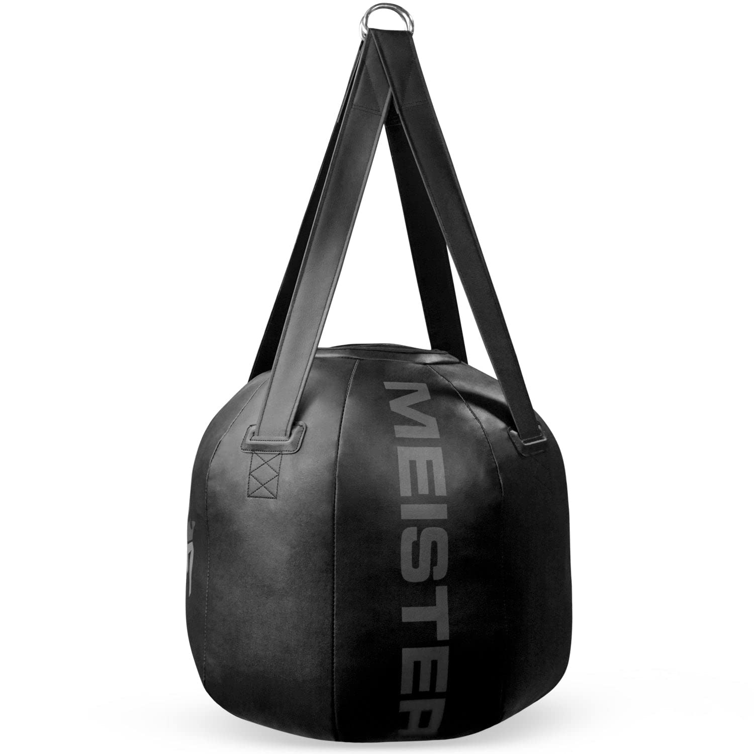 Meister 60lb Filled Wrecking Ball Heavy Bag for Boxing & MMA The Champ Gear