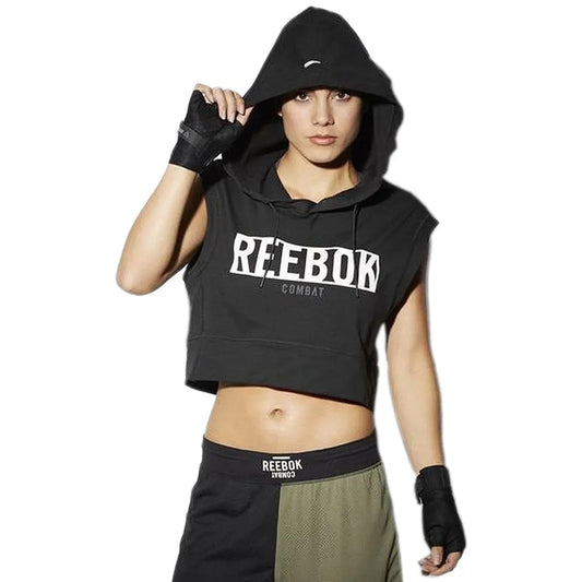 Reebok Womens Train Like A Fighter Hoodie Sweatshirt - The Champ Gear