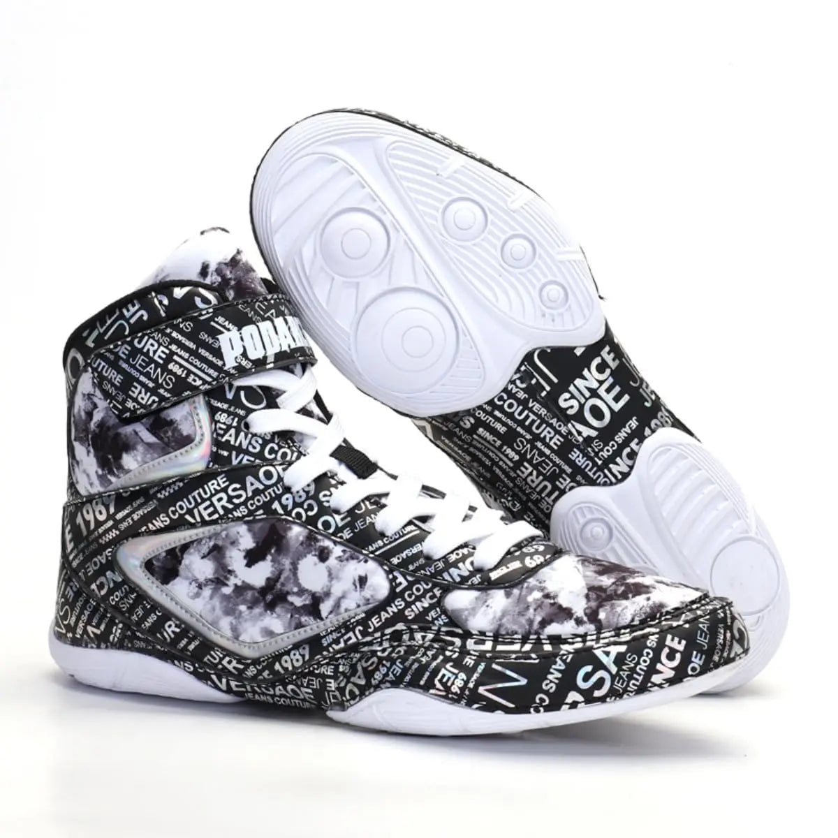 TipTishow Men's Boxing Shoes High top - The Champ Gear