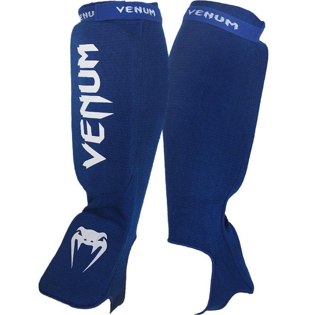 Venum 0480-Black Kontact Shin and Instep Guards The Champ Gear