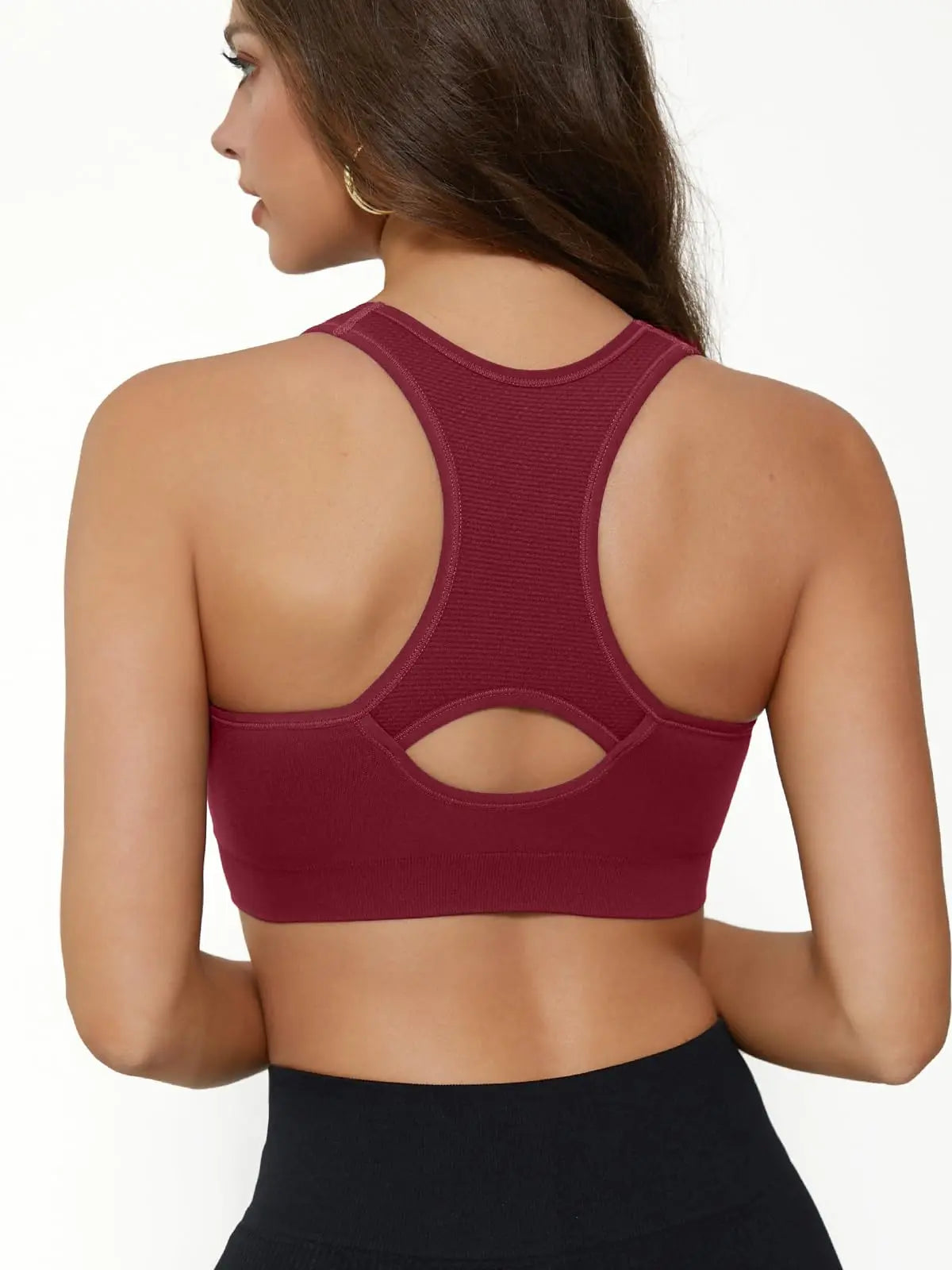 Sports Bras for Women - Padded Seamless Bras for Yoga Gym Workout Fitness - The Champ Gear