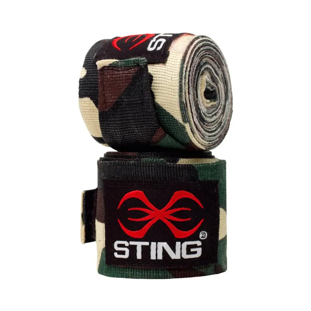 STING Elasticized Boxing Hand Wraps, Boxing Equipment for Professional Competition and Training The Champ Gear