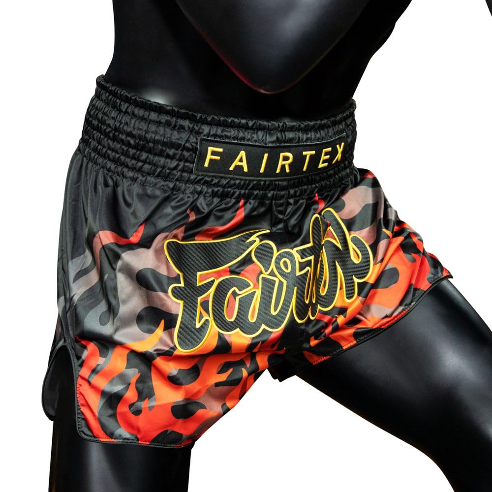 Fairtex Slim Cut Muay Thai Boxing Shorts The Champ Gear