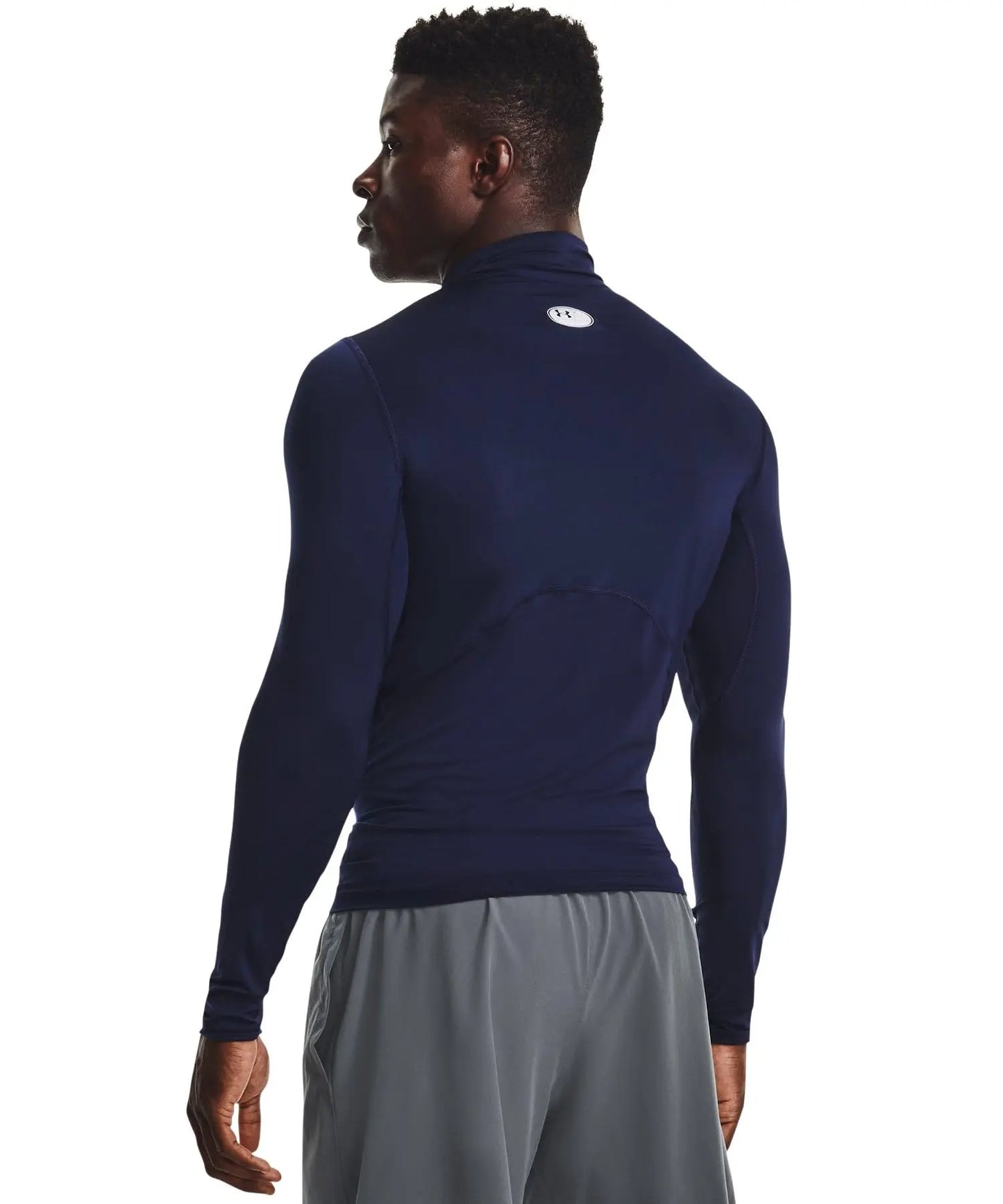 Under Armour Mens HeatGear Armour Mock Long Sleeve T-Shirt The Champ Gear