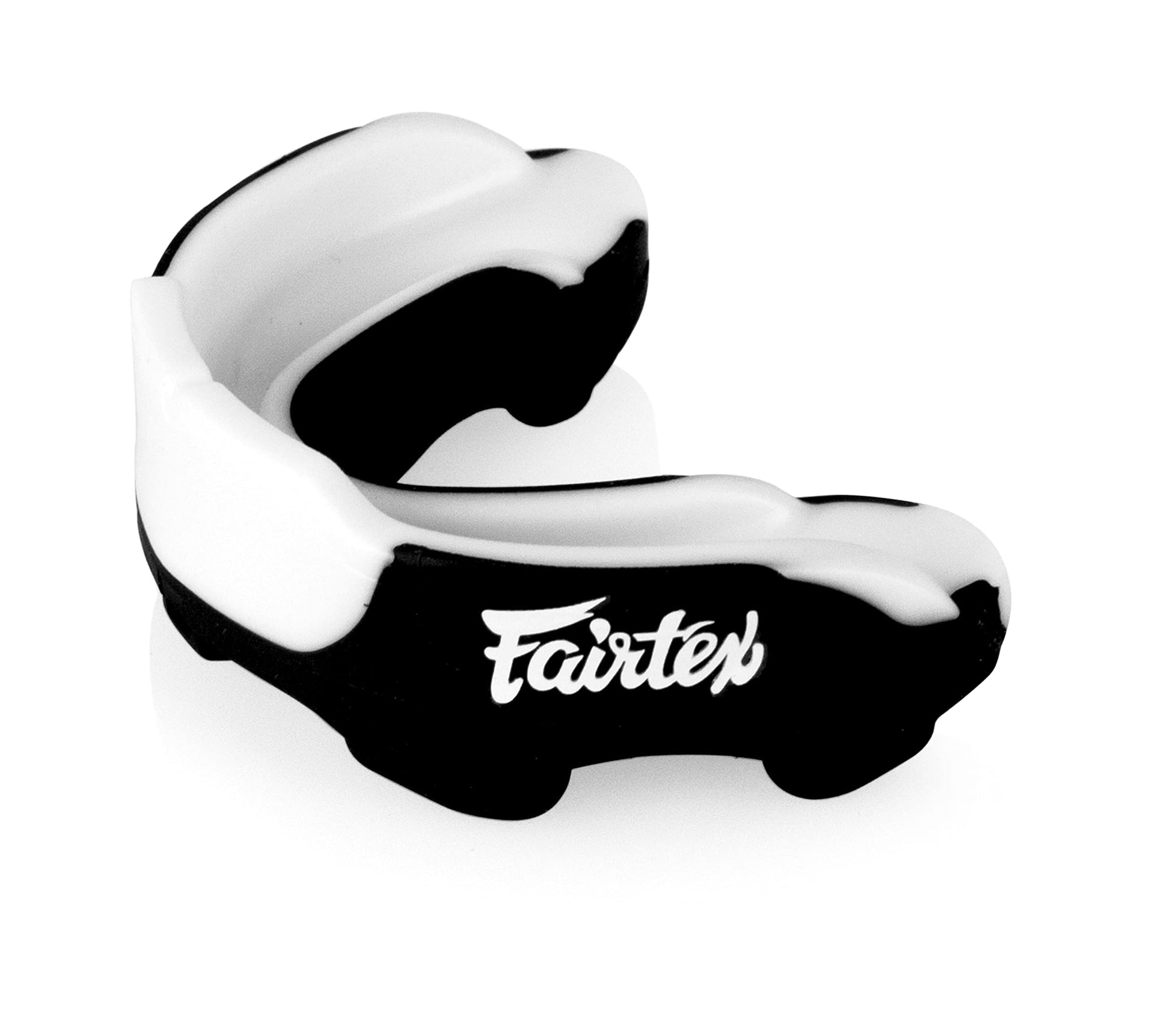 Fairtex MG3 Gel Mouth Guard Protection Muay Thai Kick Boxing MMA CE Approved (Black) The Champ Gear